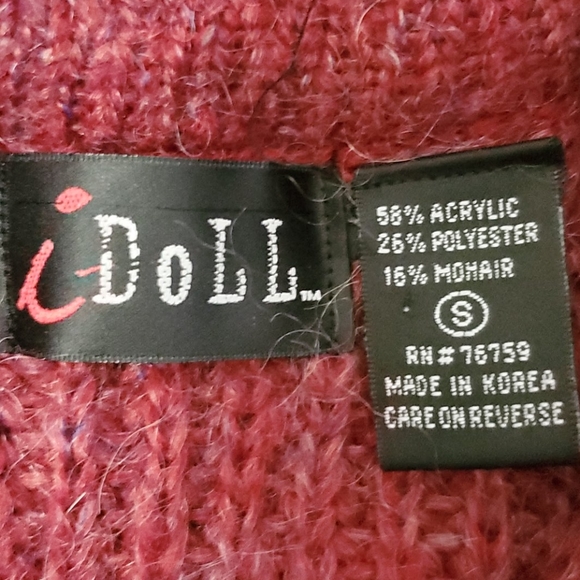 Mohair long Cardigan - Picture 5 of 6